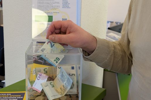 Wir sammeln weiter Spenden!